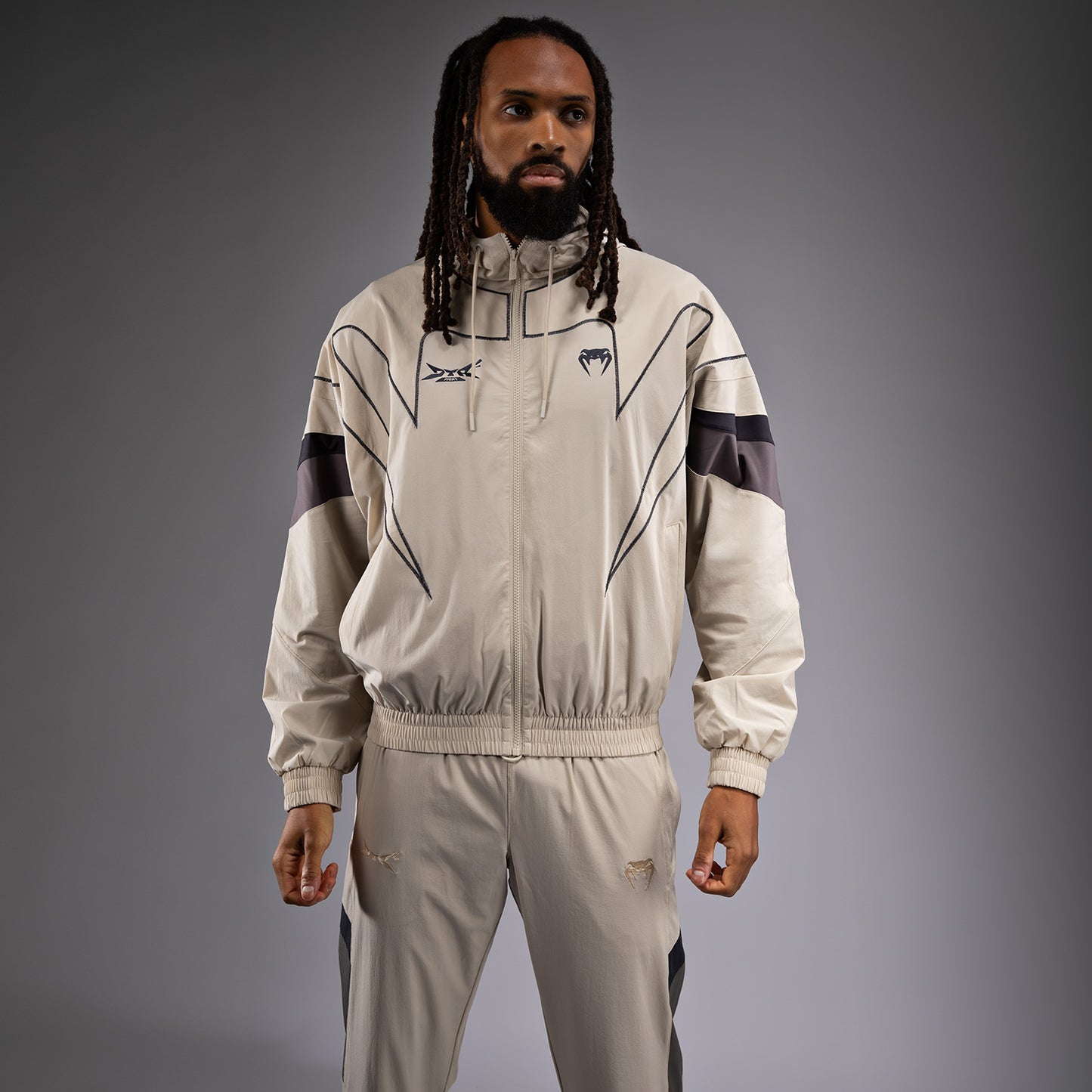 Venum x DTR Fight Attack 90 Giacca Tuta - Off-White