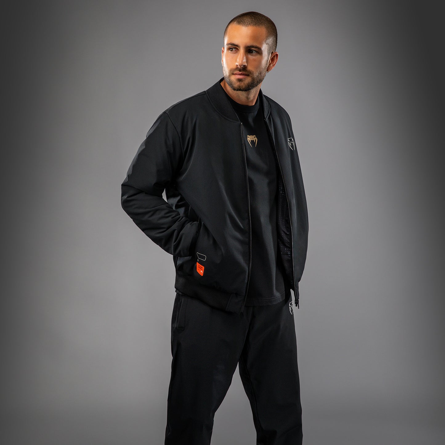 Venum Eclipse Giacca Bomber – Nero/Avorio