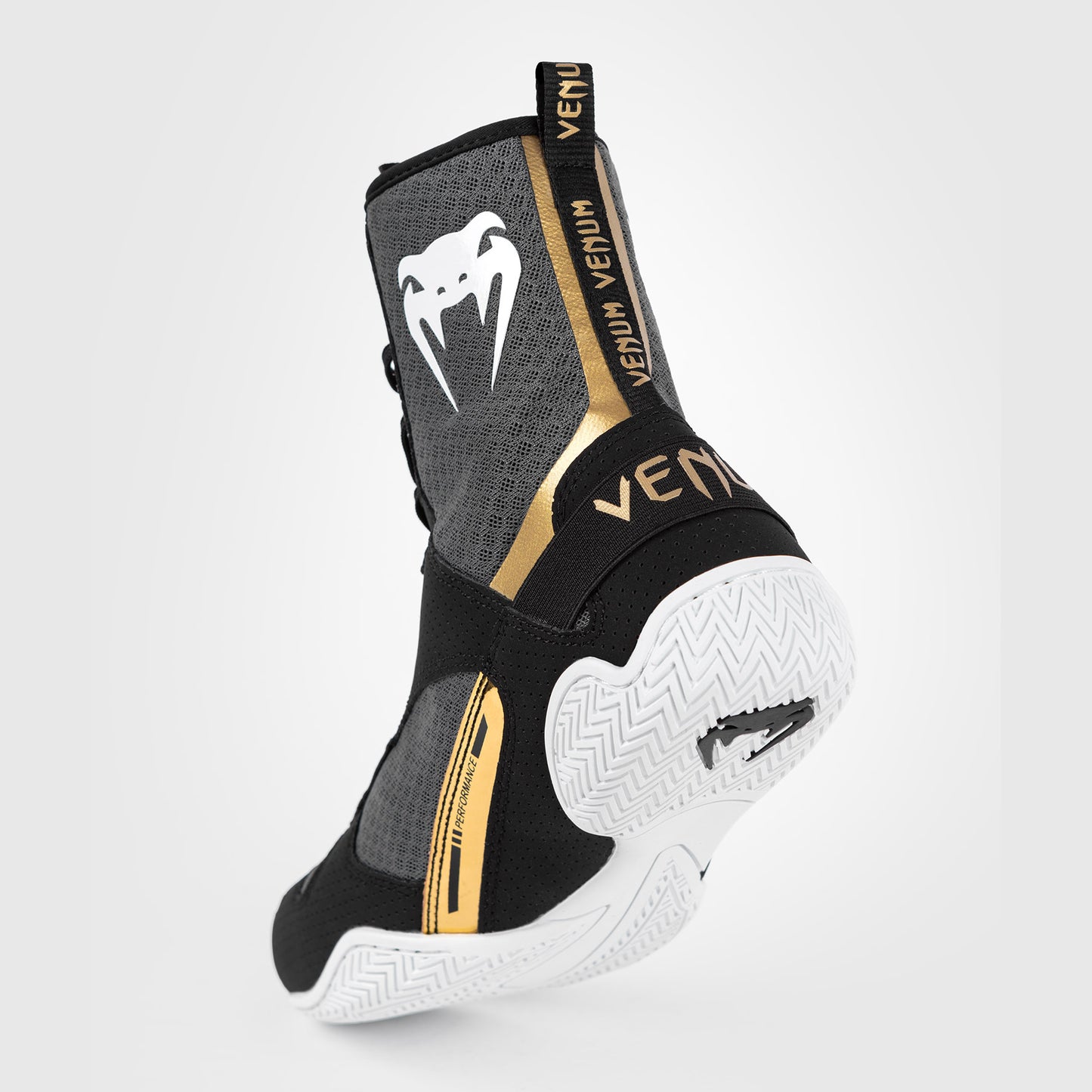 Venum Elite Scarpe da boxe - Nero/Bianco/Oro