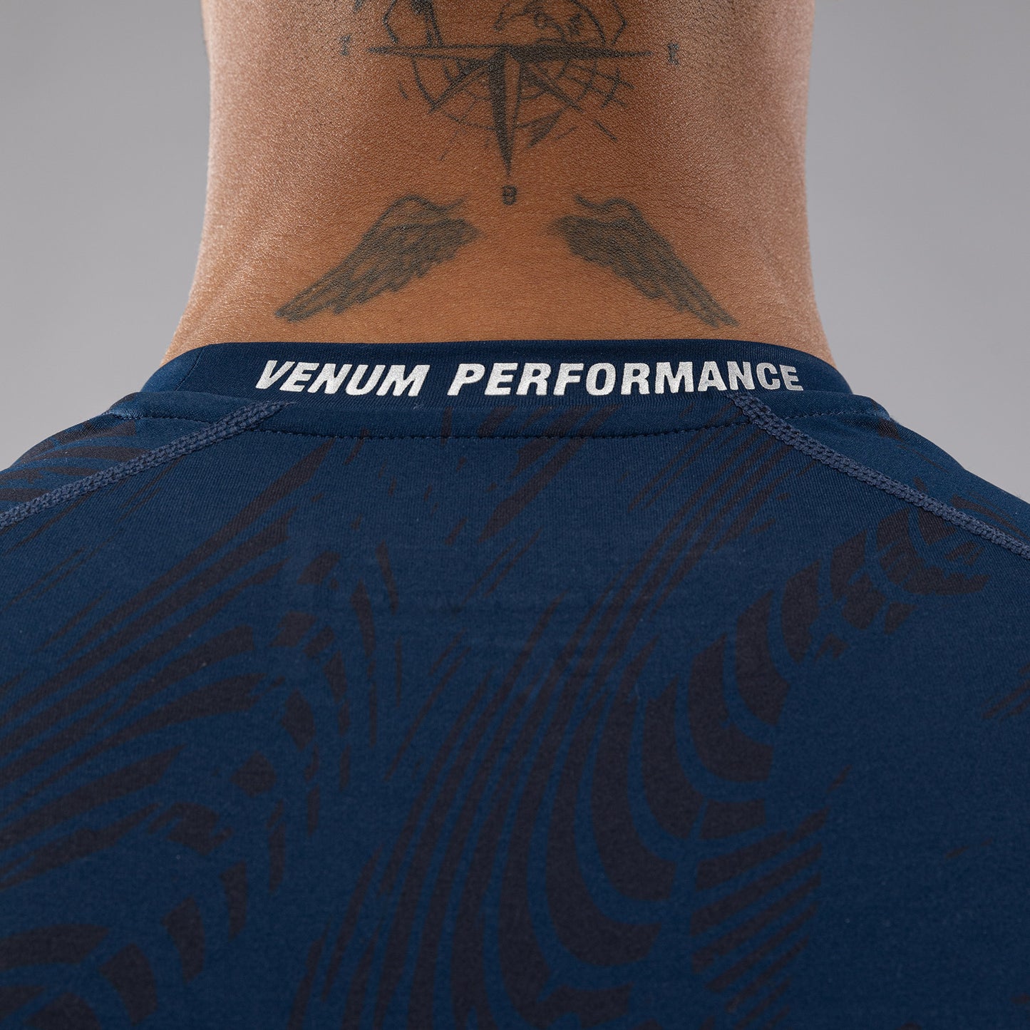 UFC Fusion by Venum Fight Week Rashguard a maniche corte Performance - Blu oceanico