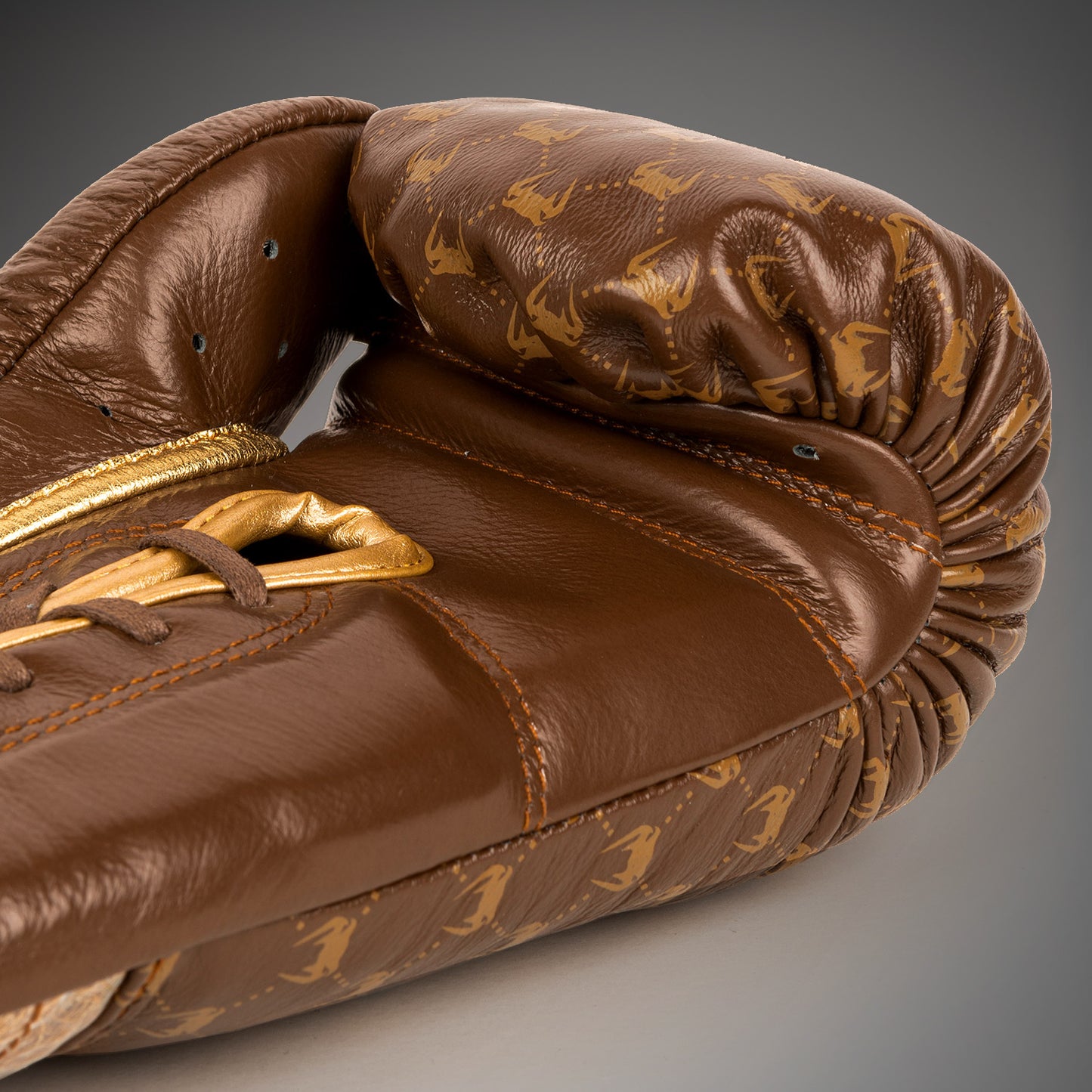 Guantoni da boxe Venum Coco Monogram Pro - Marrone grizzly