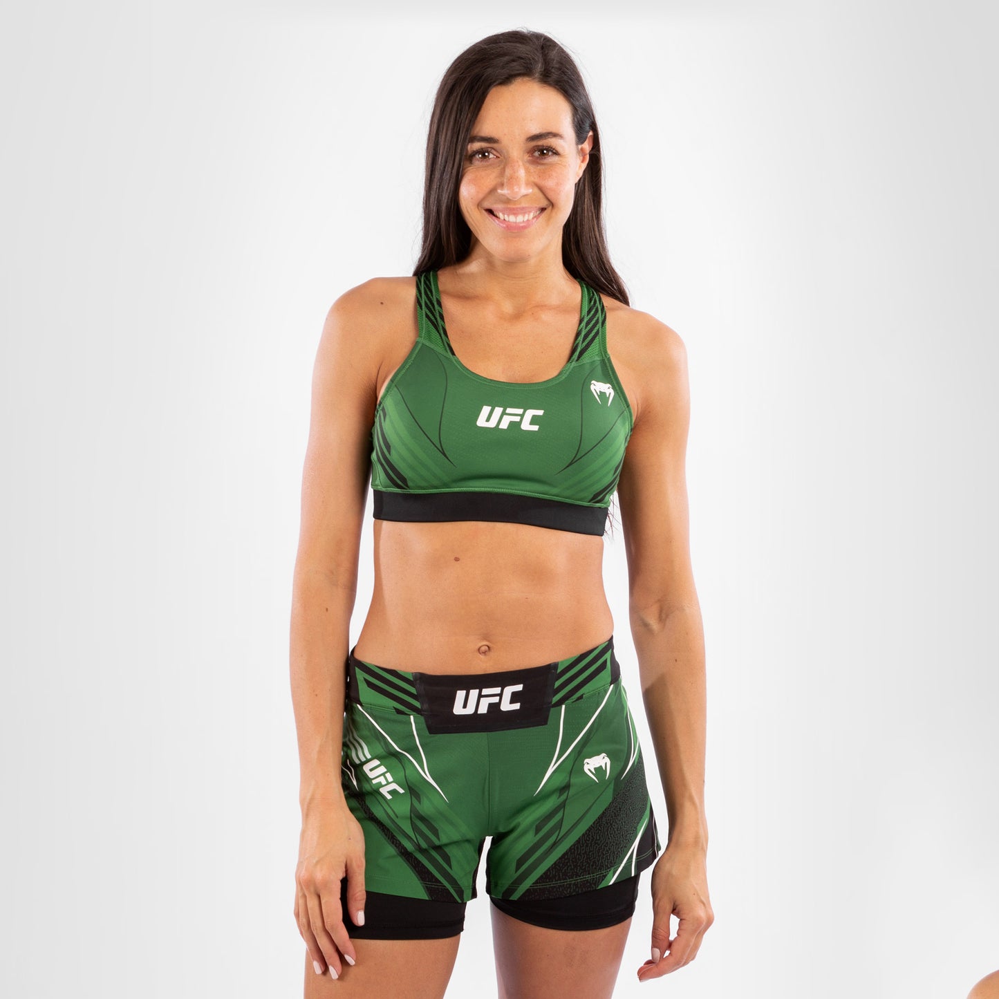 Reggiseno Sportivo Donna UFC Venum Authentic Fight Night - Verde