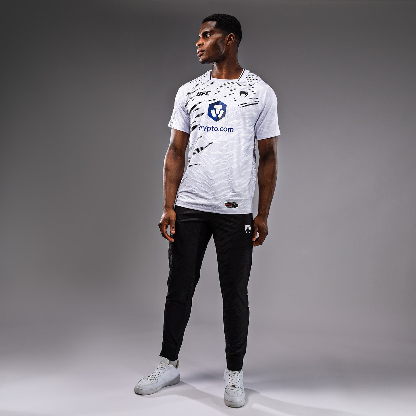 UFC Fusion by Venum Authentic Fight Night Maglietta Dry Tech per Uomo - Bianco