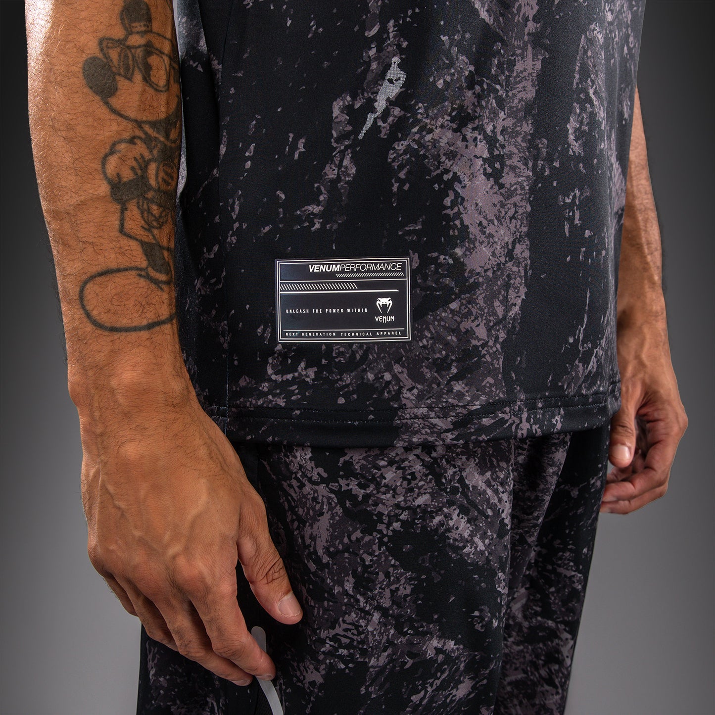 Venum Rage & Workout Canotta Dry Tech - Nero/Grigio