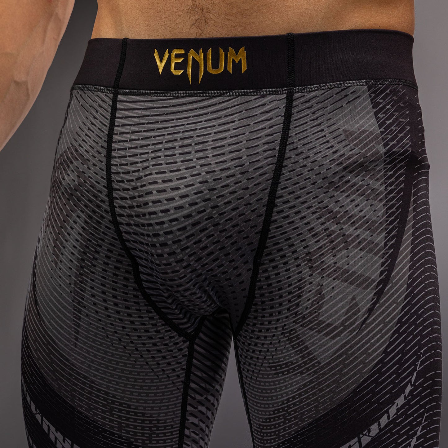Venum Galactic 3.0 Pantaloncini a Compressione - Nero/Oro