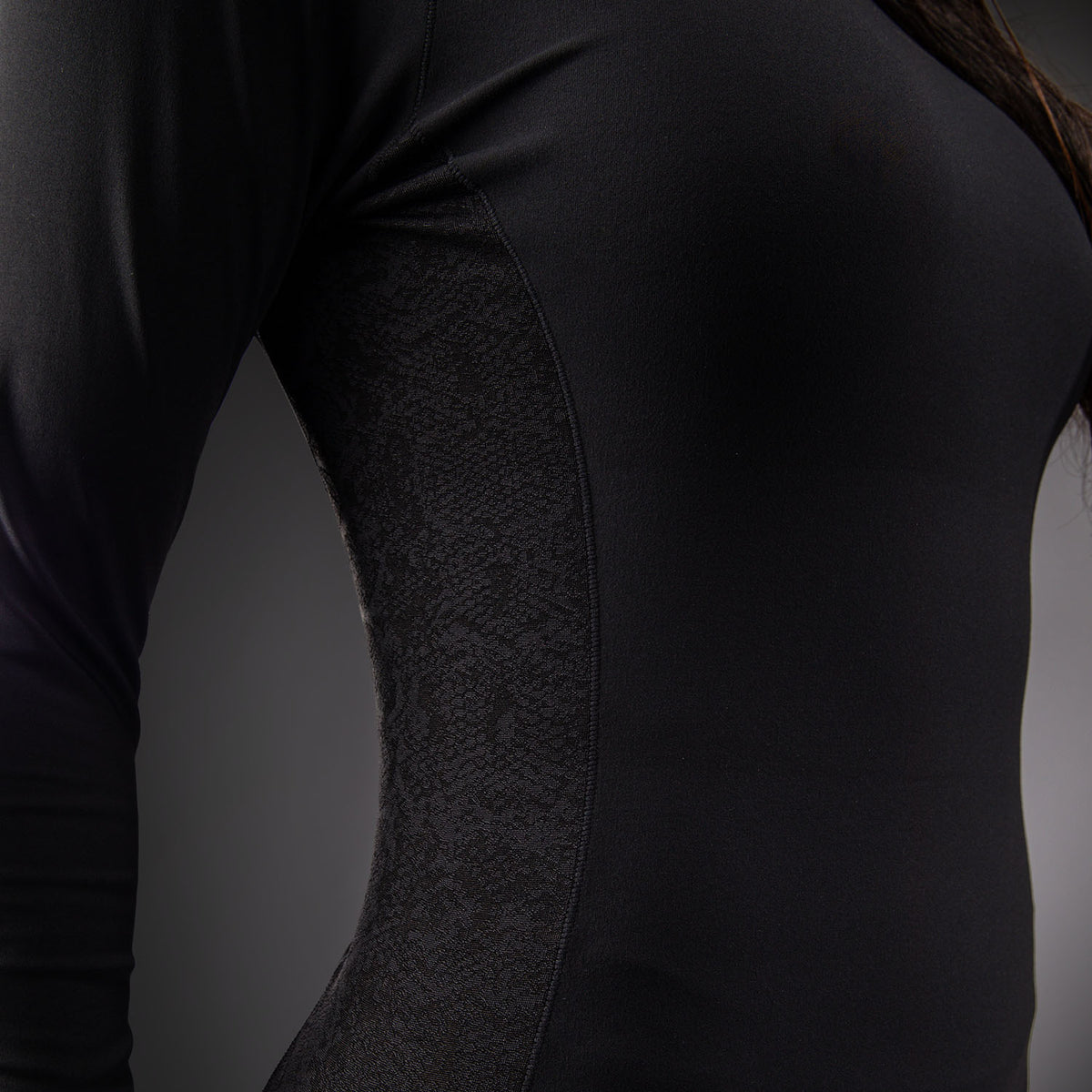 Venum Viper Rashguard a maniche lunghe da donna - Nero