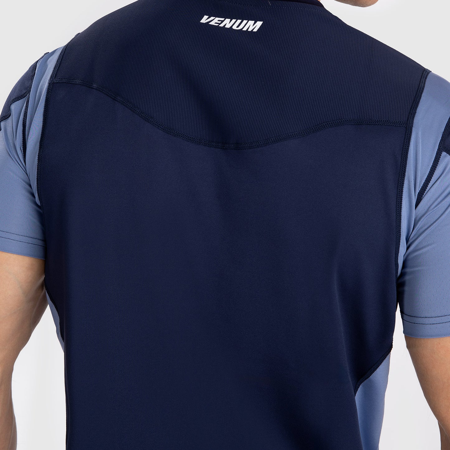 Venum Tempest Maglietta da Uomo Dry-Tech - Blu Navy/Blu