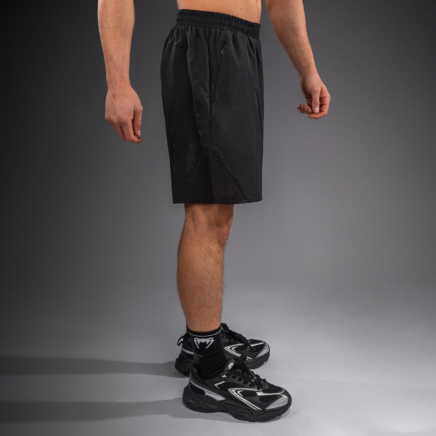 Venum Lazer Pantaloncini da Allenamento - Nero/Grigio