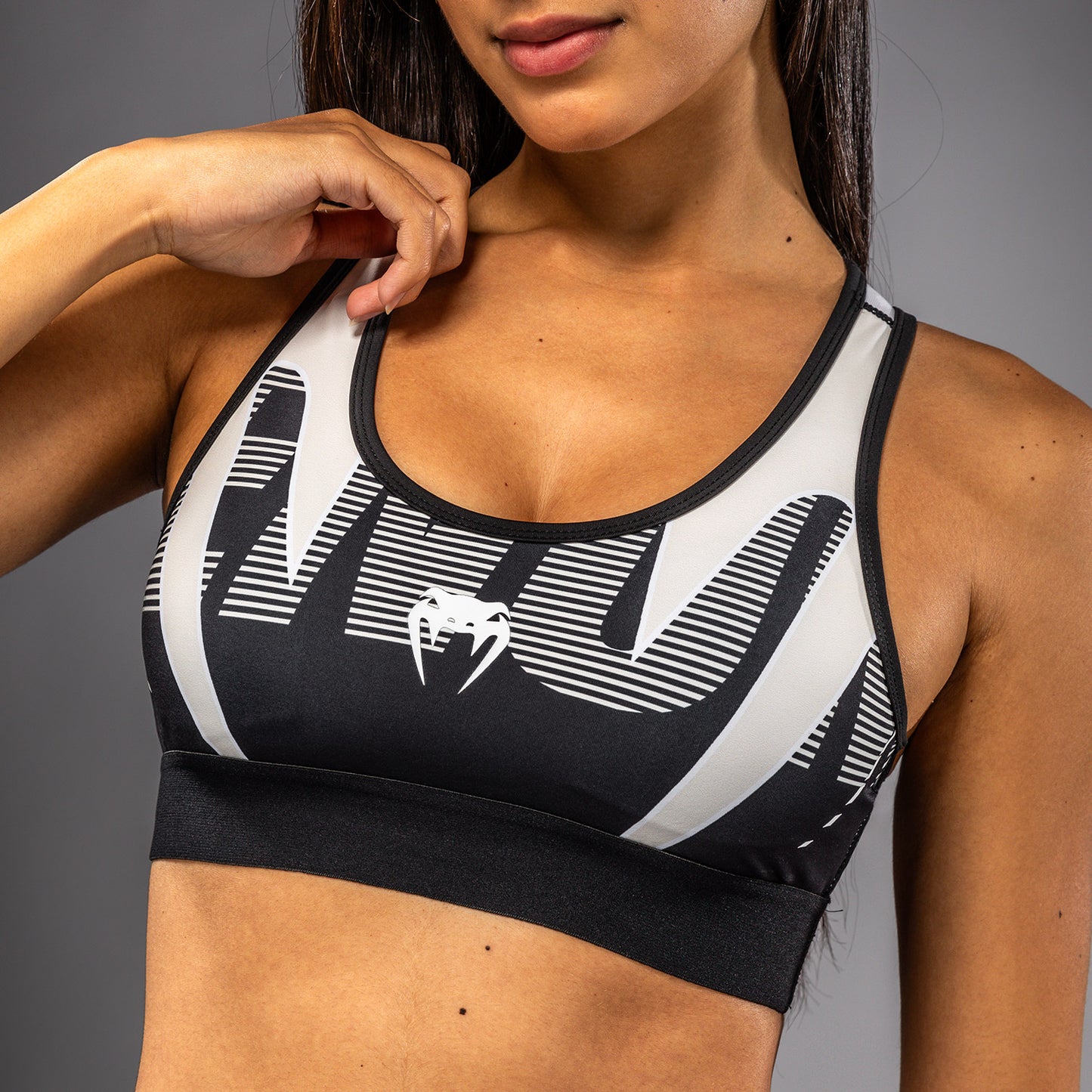 Venum Adrenaline Reggiseno Sportivo Donna – Nero/Avorio