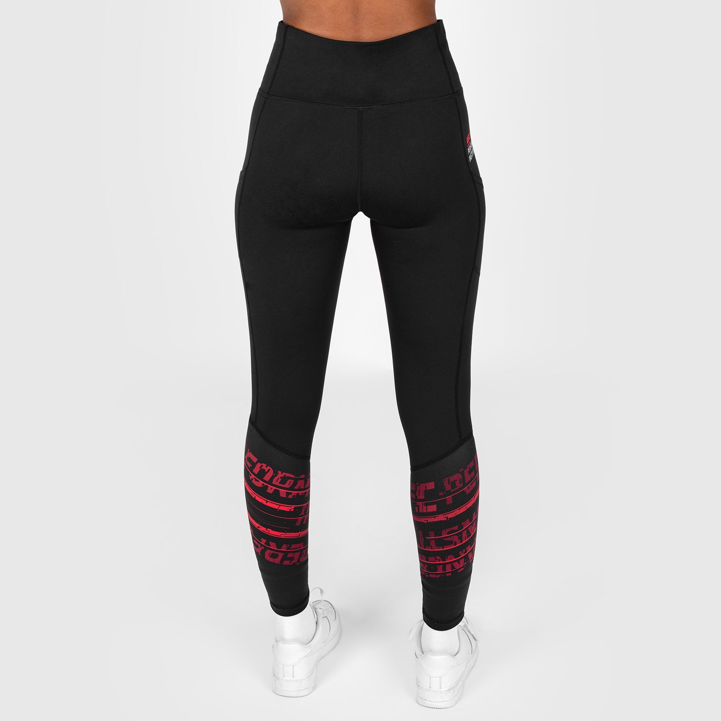 UFC Venum Performance Institute 2.0 Performance Tight da Donna - Nero/Rosso