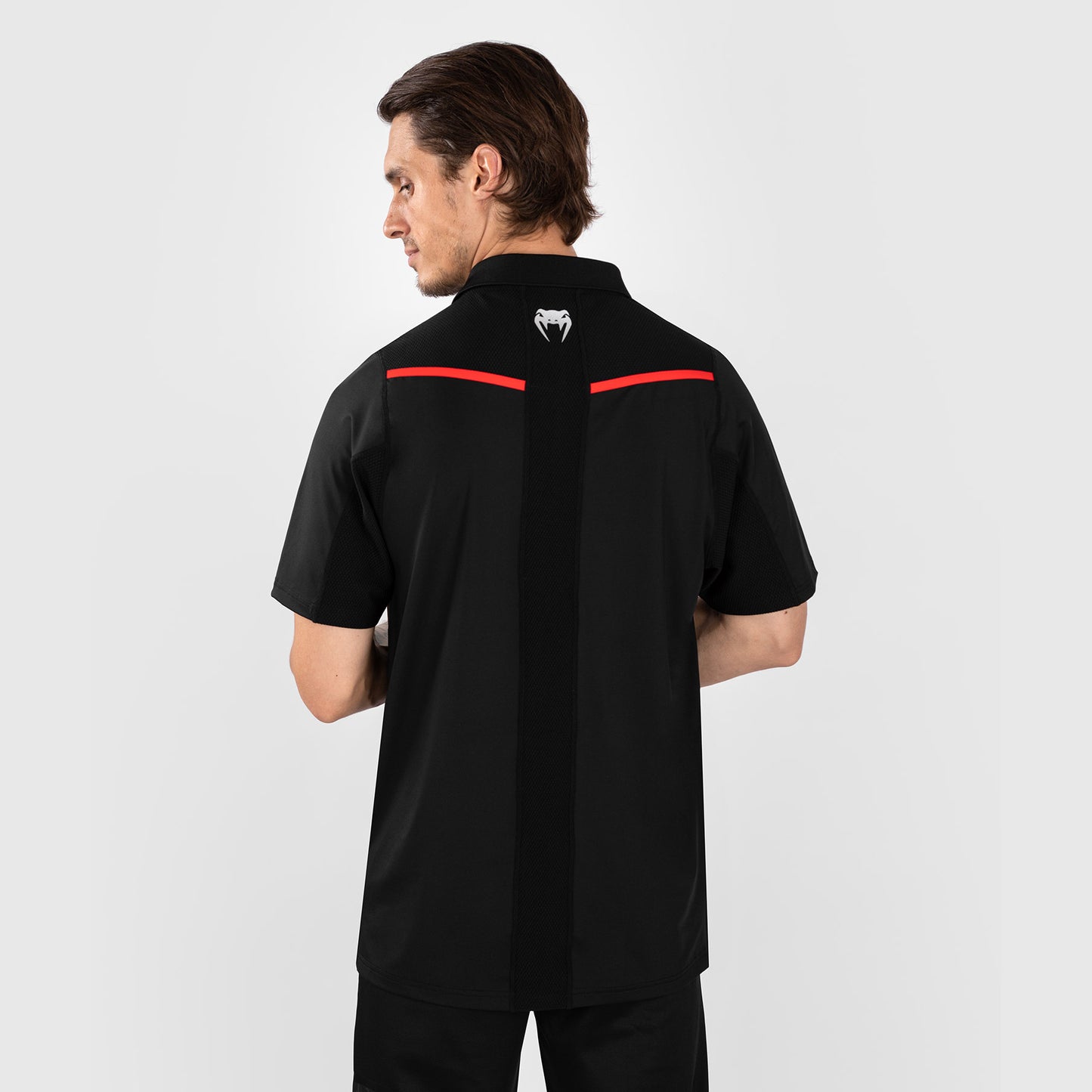 UFC Venum Performance Institute 2.0 Polo - Nero/Rosso