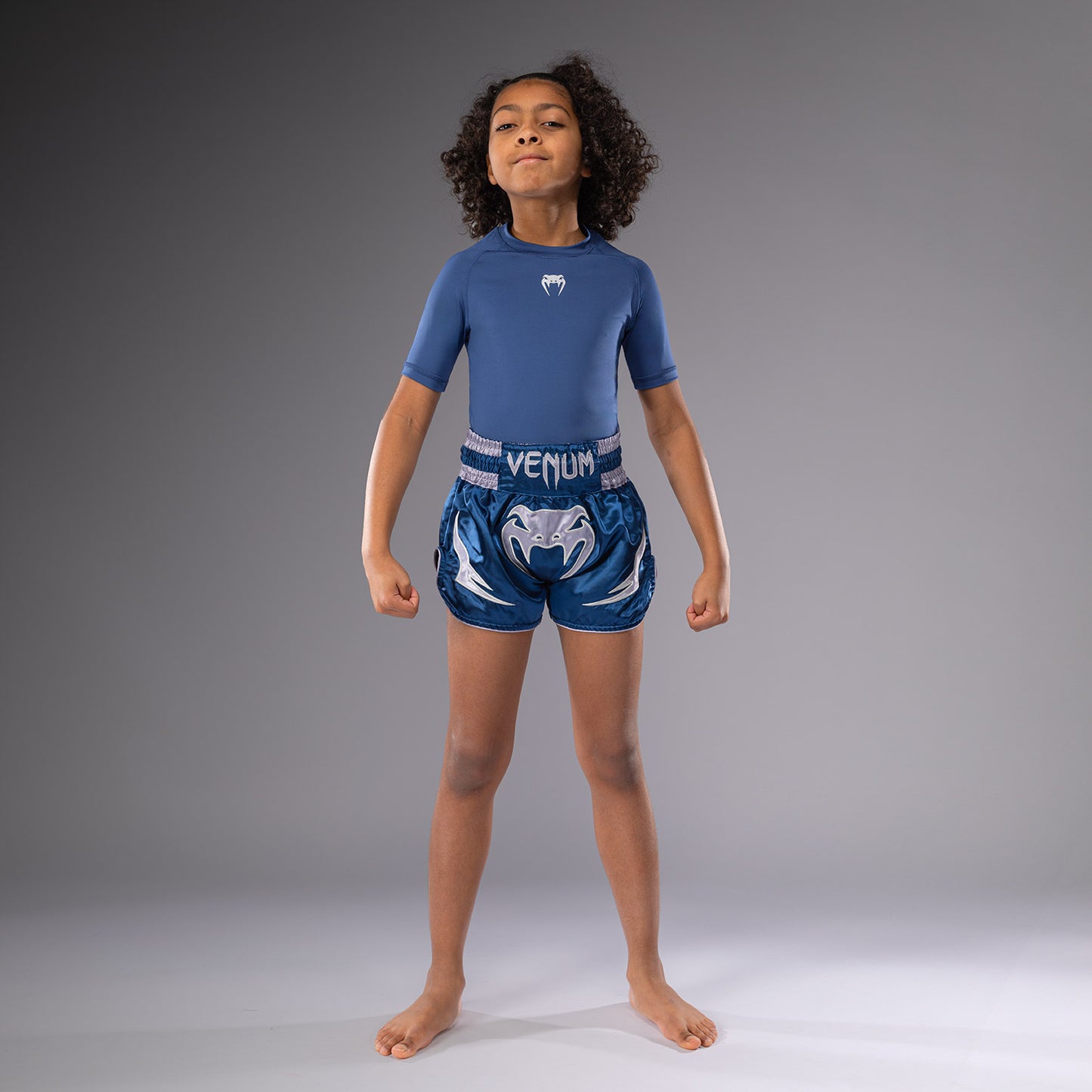 Venum Inferno Pantaloni Thai per Bambini - Blu Reale