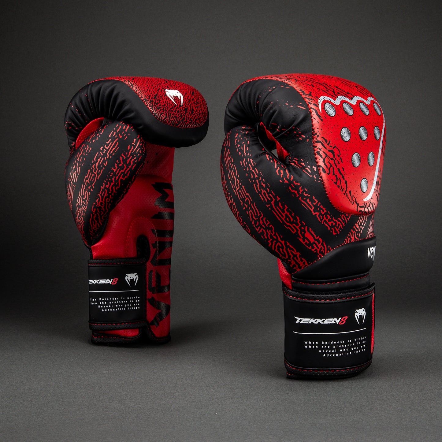 Venum x TEKKEN 8 Guantoni da Boxe - Kazuya - Rosso/Nero