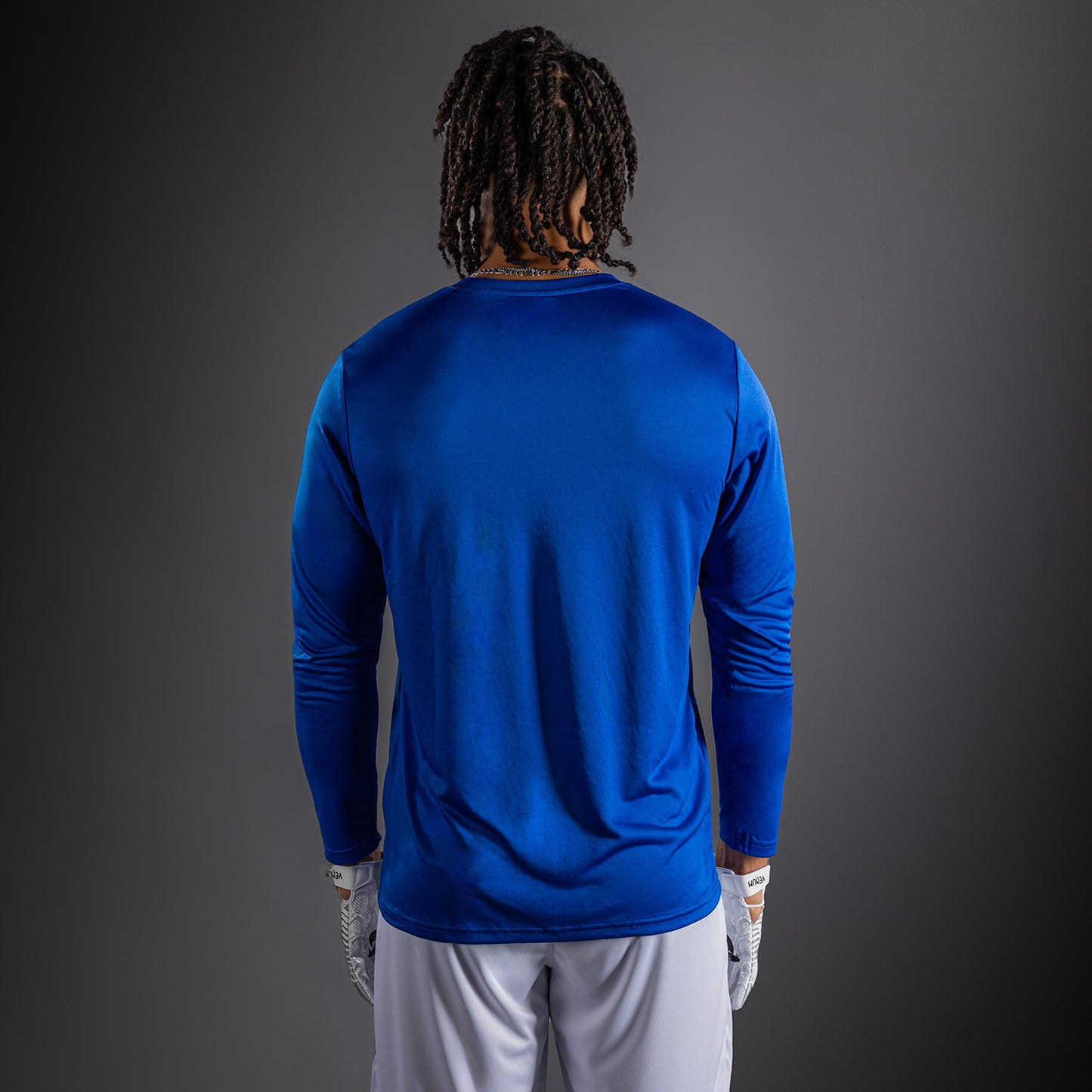 Venum Lineup Maglietta a Maniche Lunghe Performance Royal - Blu/Bianco