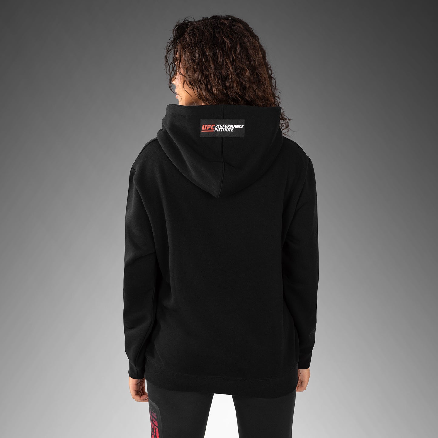 UFC Venum Performance Institute 2.0 Felpa con cappuccio da donna - Nero/Rosso