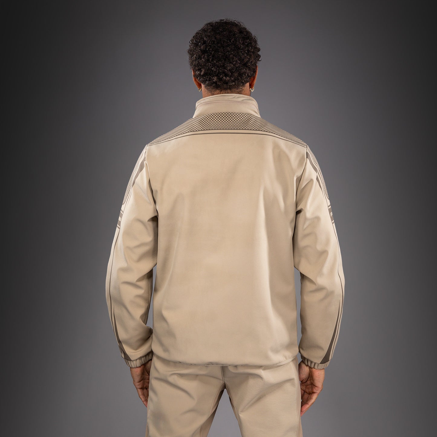 Venum UFC Unity by Venum Authentic Fight Week Felpa con Cappuccio e Zip da Uomo - Sabbia