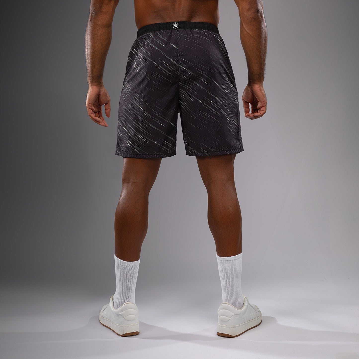 Venum Rapid Pantaloncini da Allenamento - Nero/Grigio Tempesta