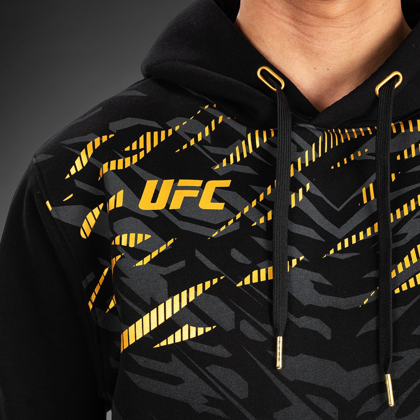 UFC Fusion by Venum Replica Felpa con Cappuccio per Uomo - Champion