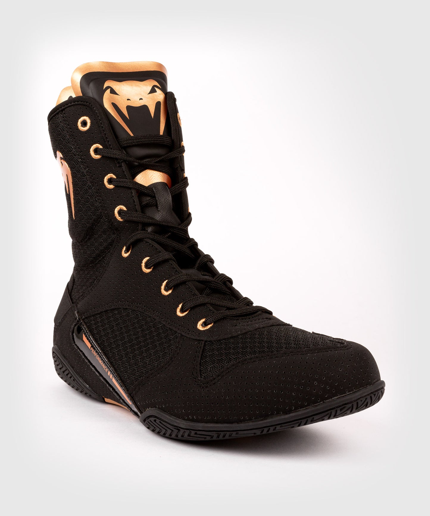 Scarpe da boxe Elite - Nero/Bronzo