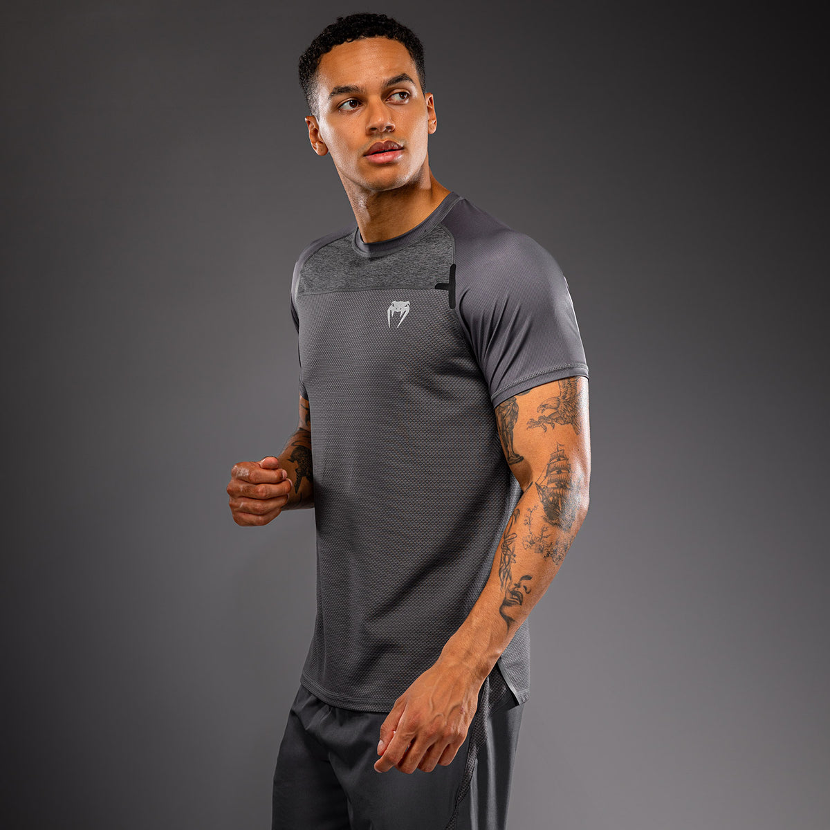 Venum G-Fit Scale T-shirt Dry Tech - Grigio
