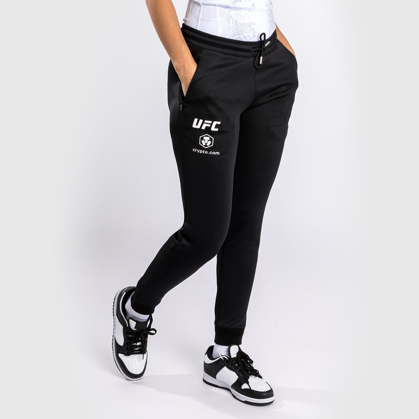 UFC Adrenaline by Venum Authentic Fight Night Pantalone Walkout da Donna - Nero