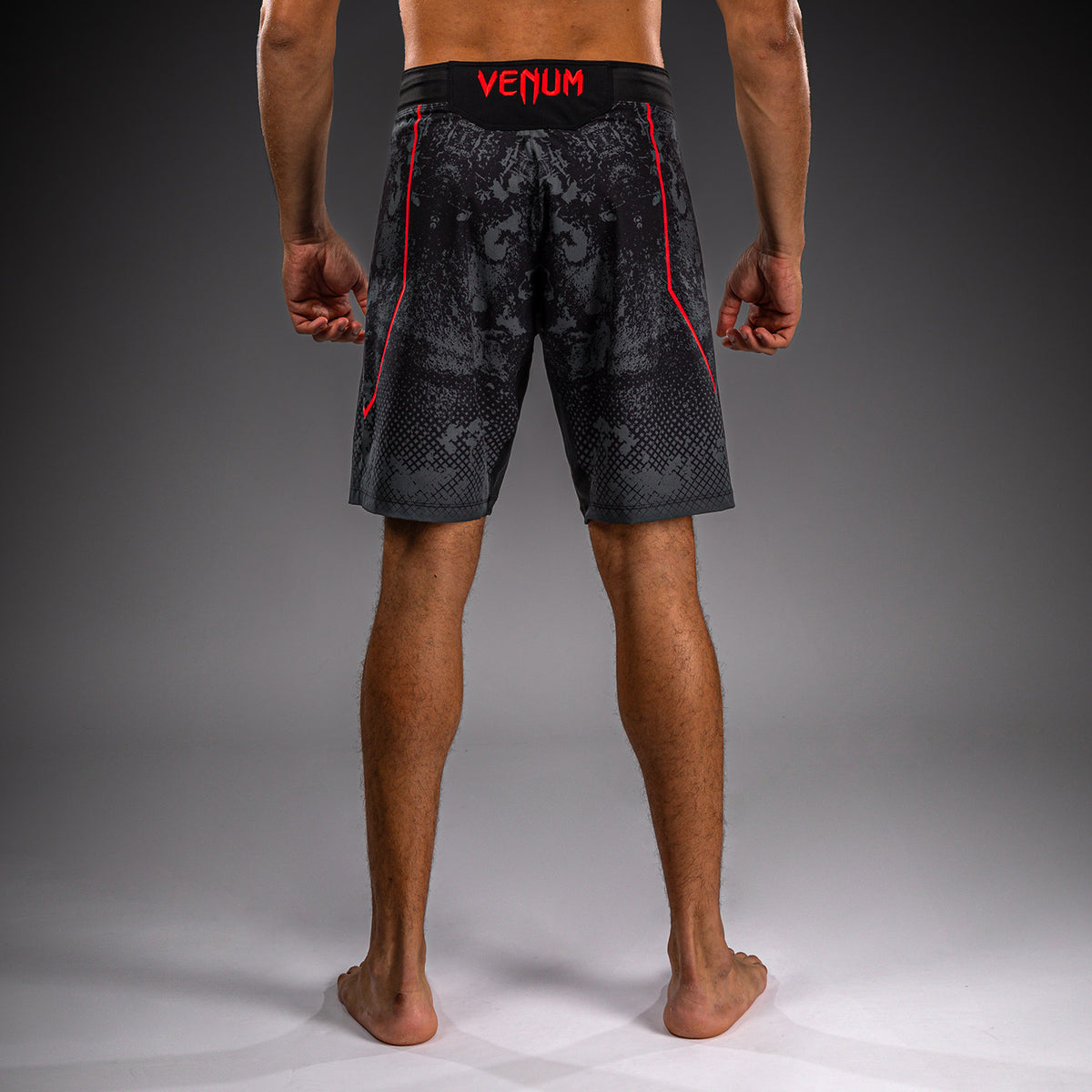 Venum x Batman Fightshort - Nero/Grigio/Rosso