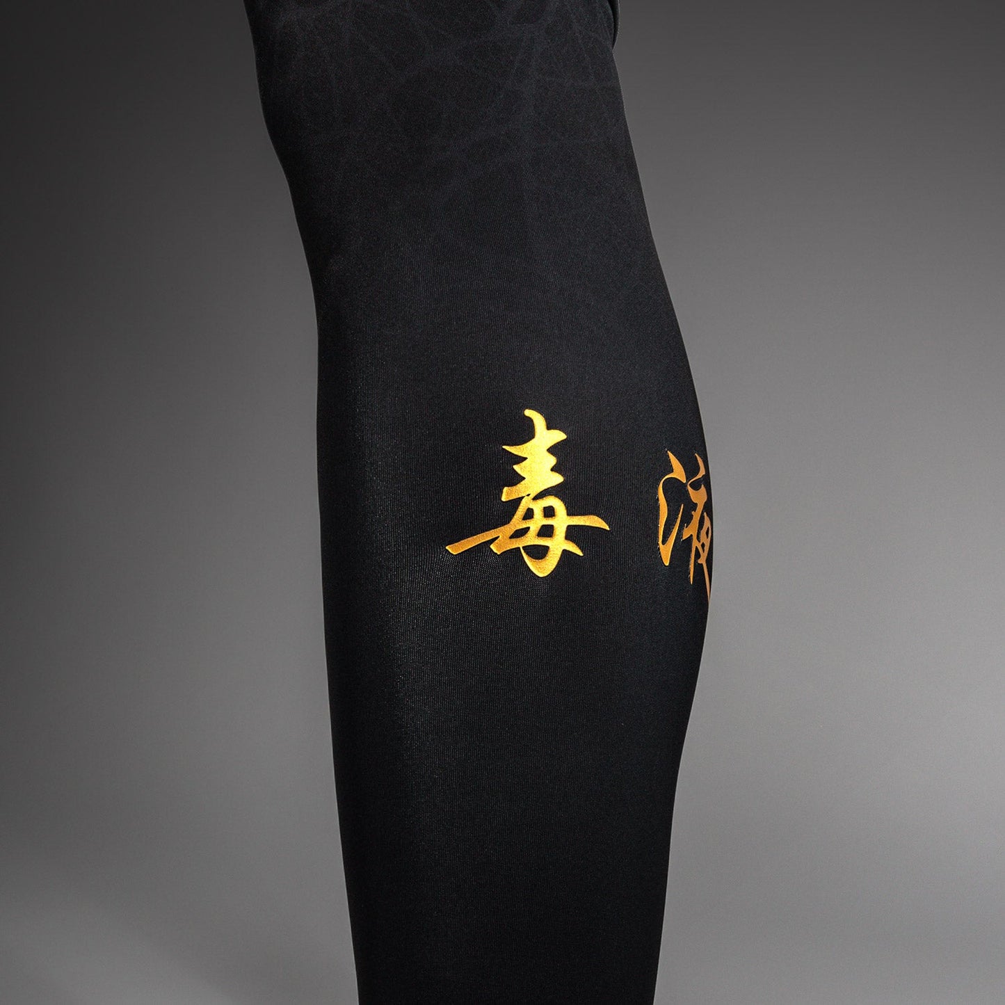 Venum Serpenti Pantaloni aderenti – Nero/Argento/Oro