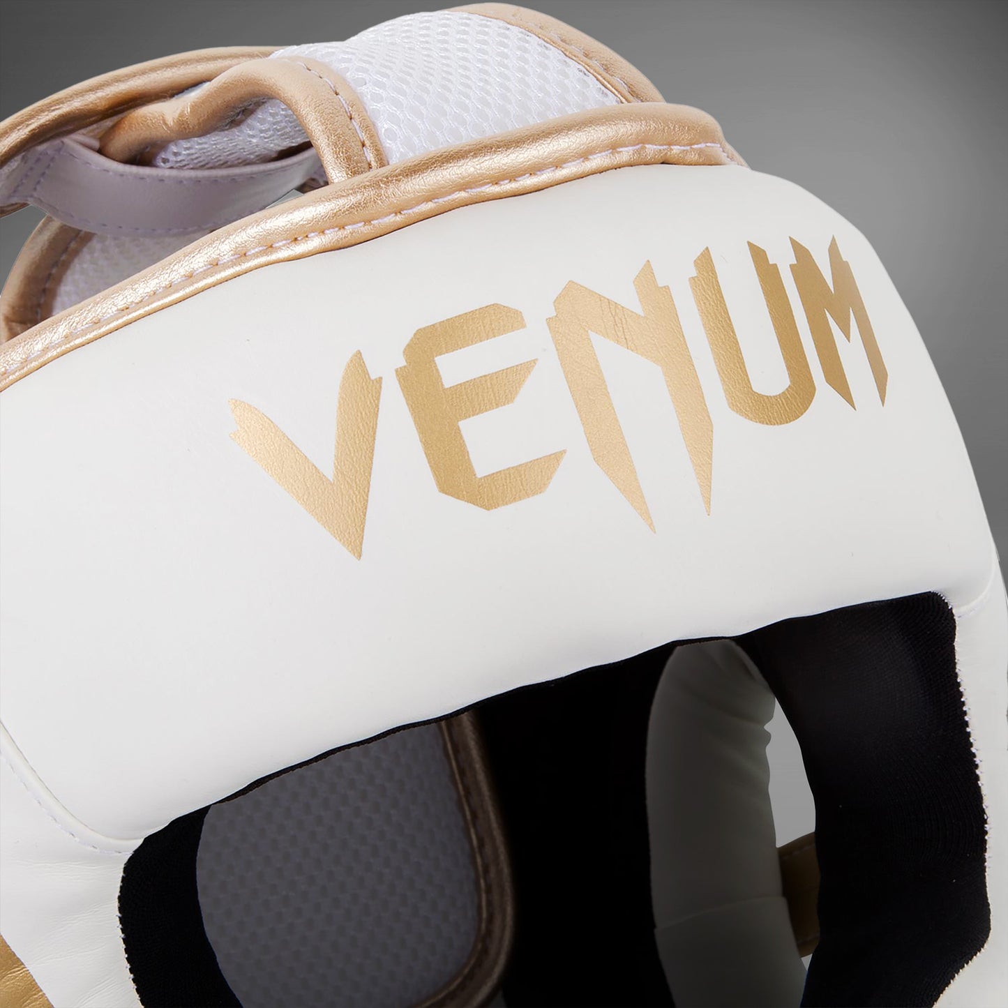 Casco Venum Elite - Bianco/Oro