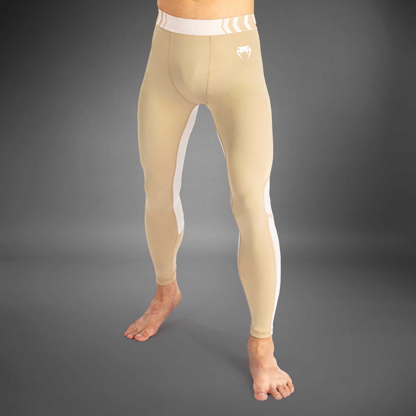 Venum Tempest Pantaloni a compressione - Beige/Sabbia