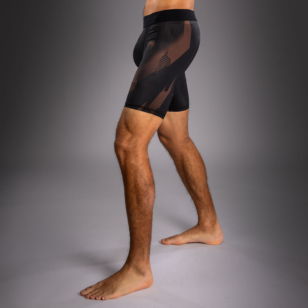 Venum No-Gi 6.0 Pantaloncini a Compressione - Nero/Marrone