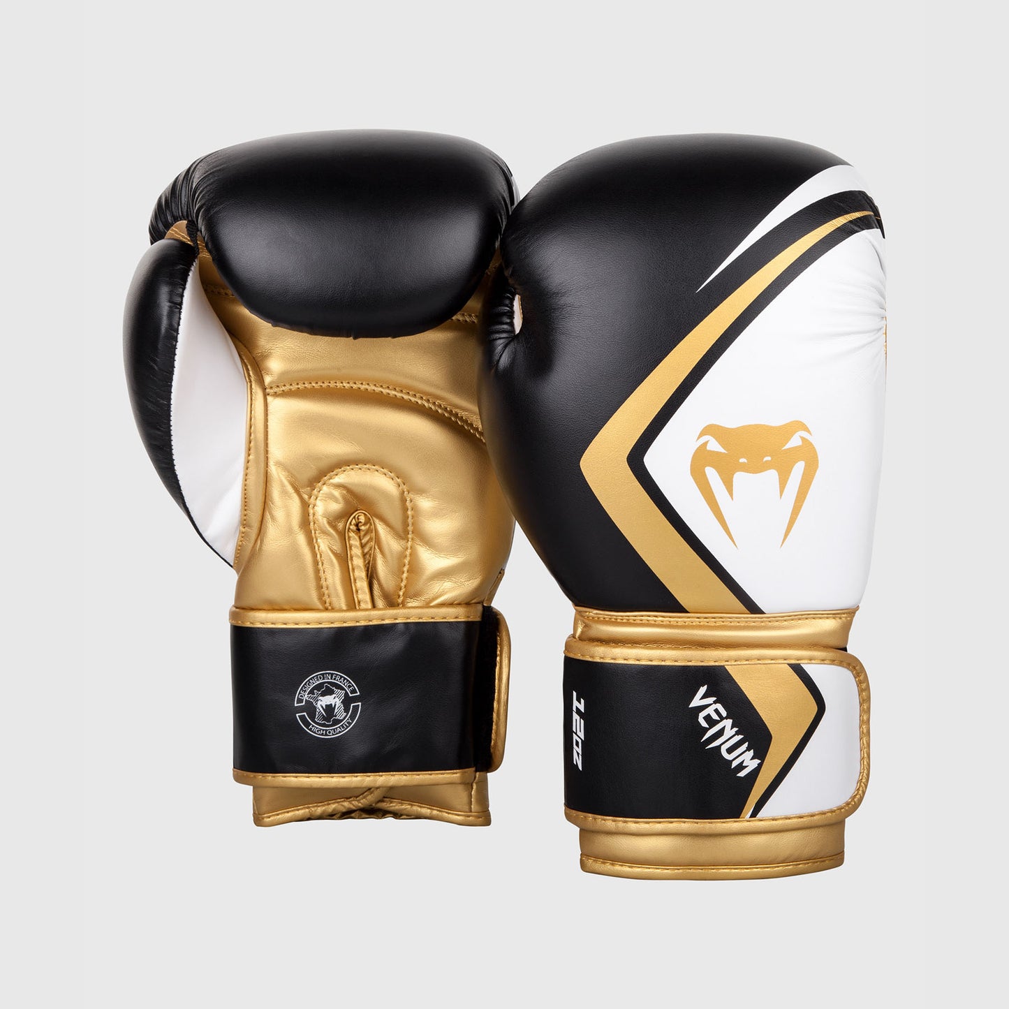 Guantoni da boxe Venum Contender 2.0 - Nero/Bianco-Oro