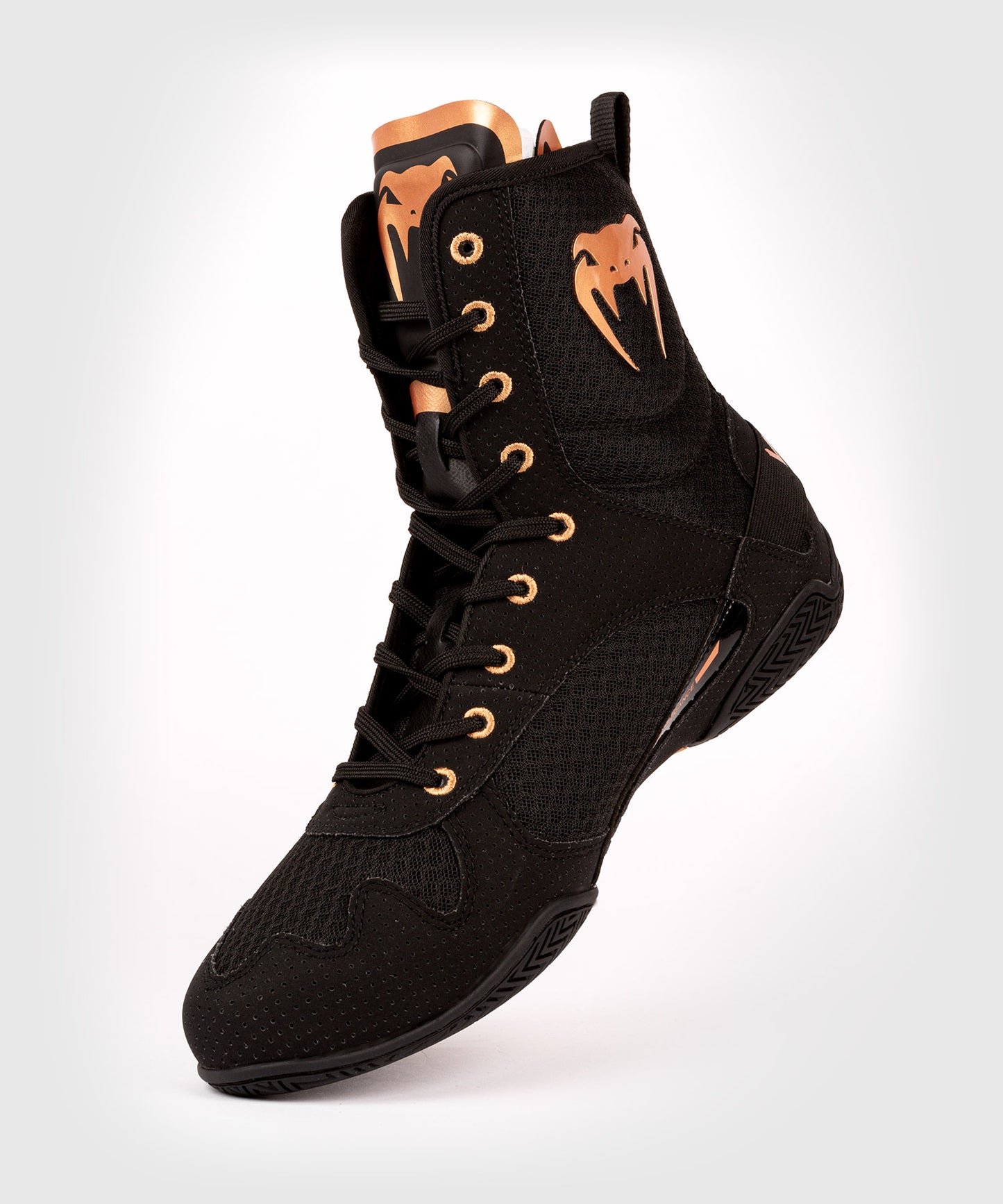 Scarpe da boxe Elite - Nero/Bronzo