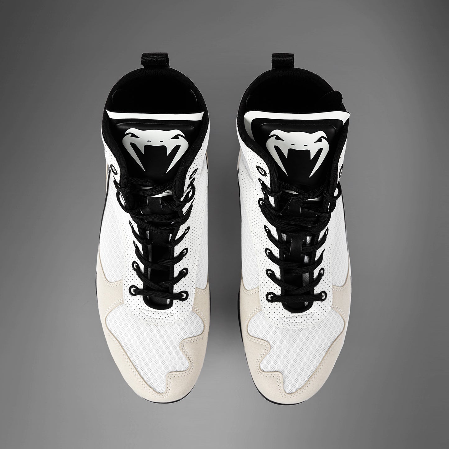 Venum Elite Scarpe da Boxe - Bianco/Nero