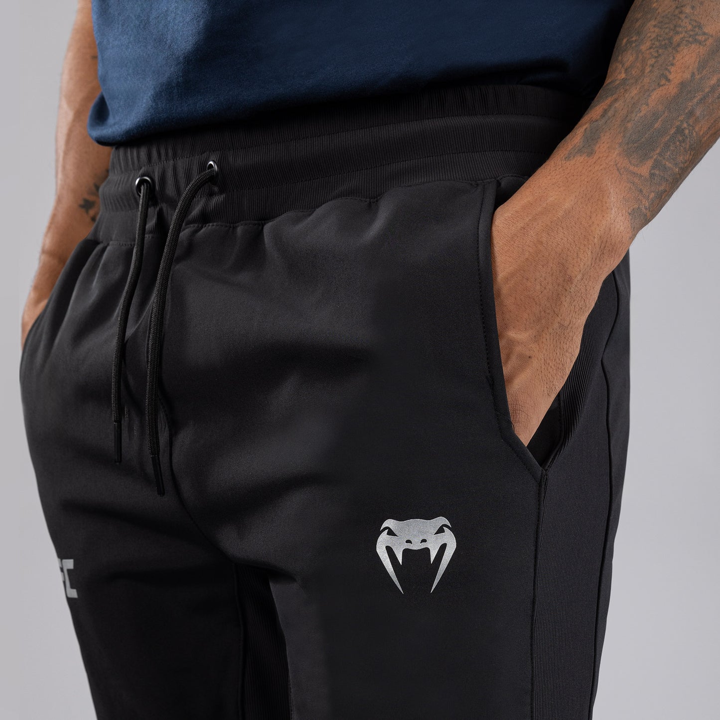 UFC Fusion by Venum Fight Week Uomo Pantalone da Uomo - Nero
