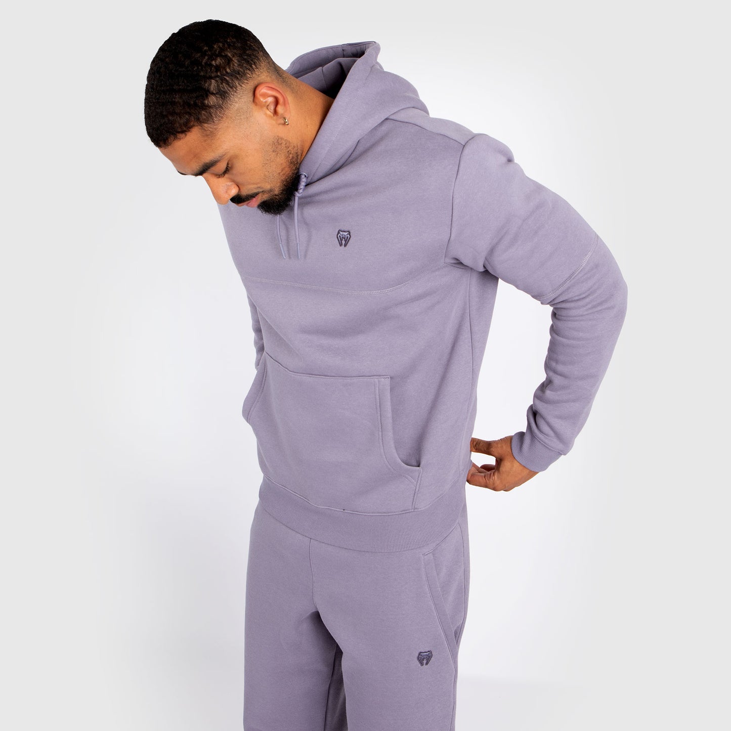 Venum Silent Power Felpa con Cappuccio - Grigio Lavanda