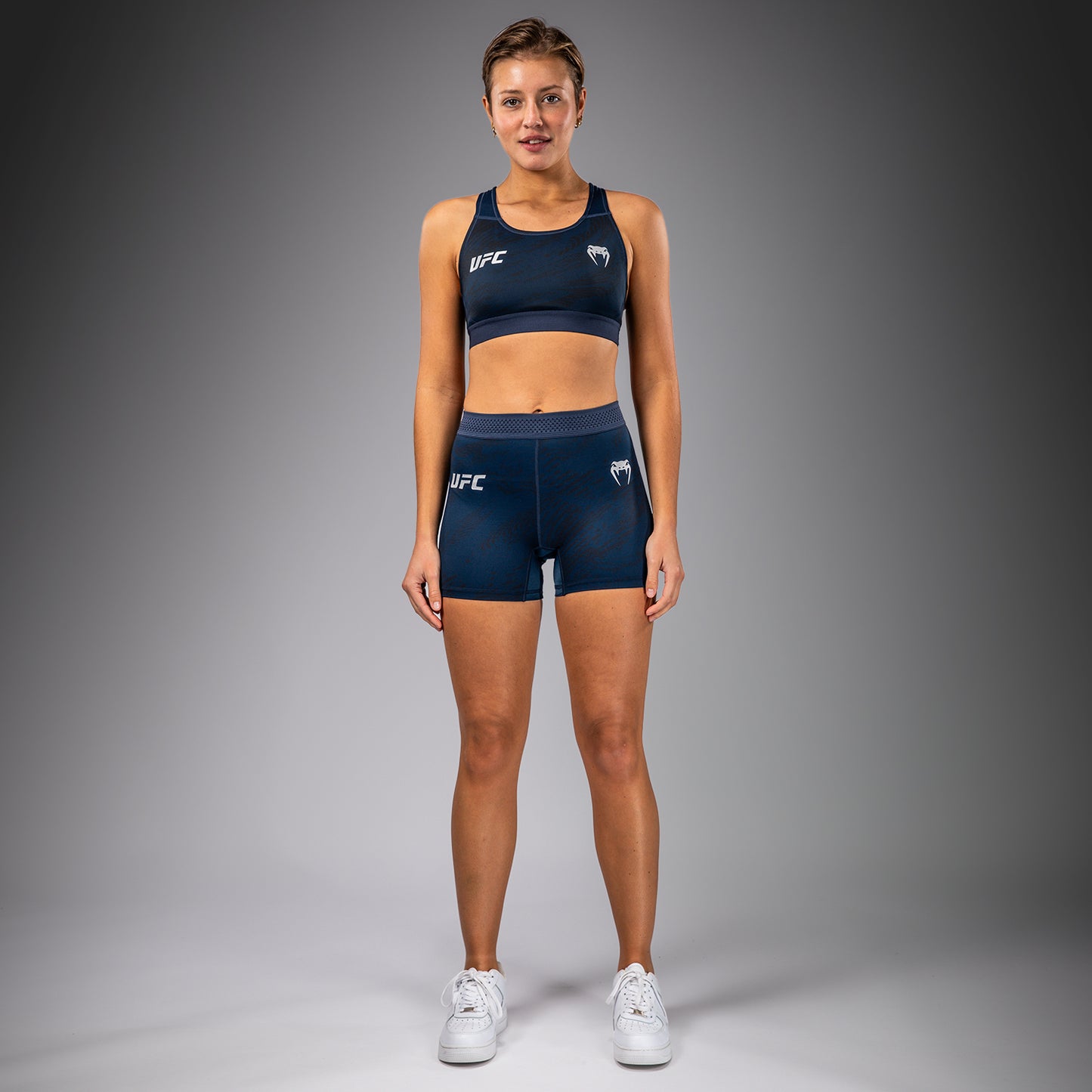 UFC Fusion by Venum Fight Week Vale Tudo Shorts per Donna - Blu oceanico