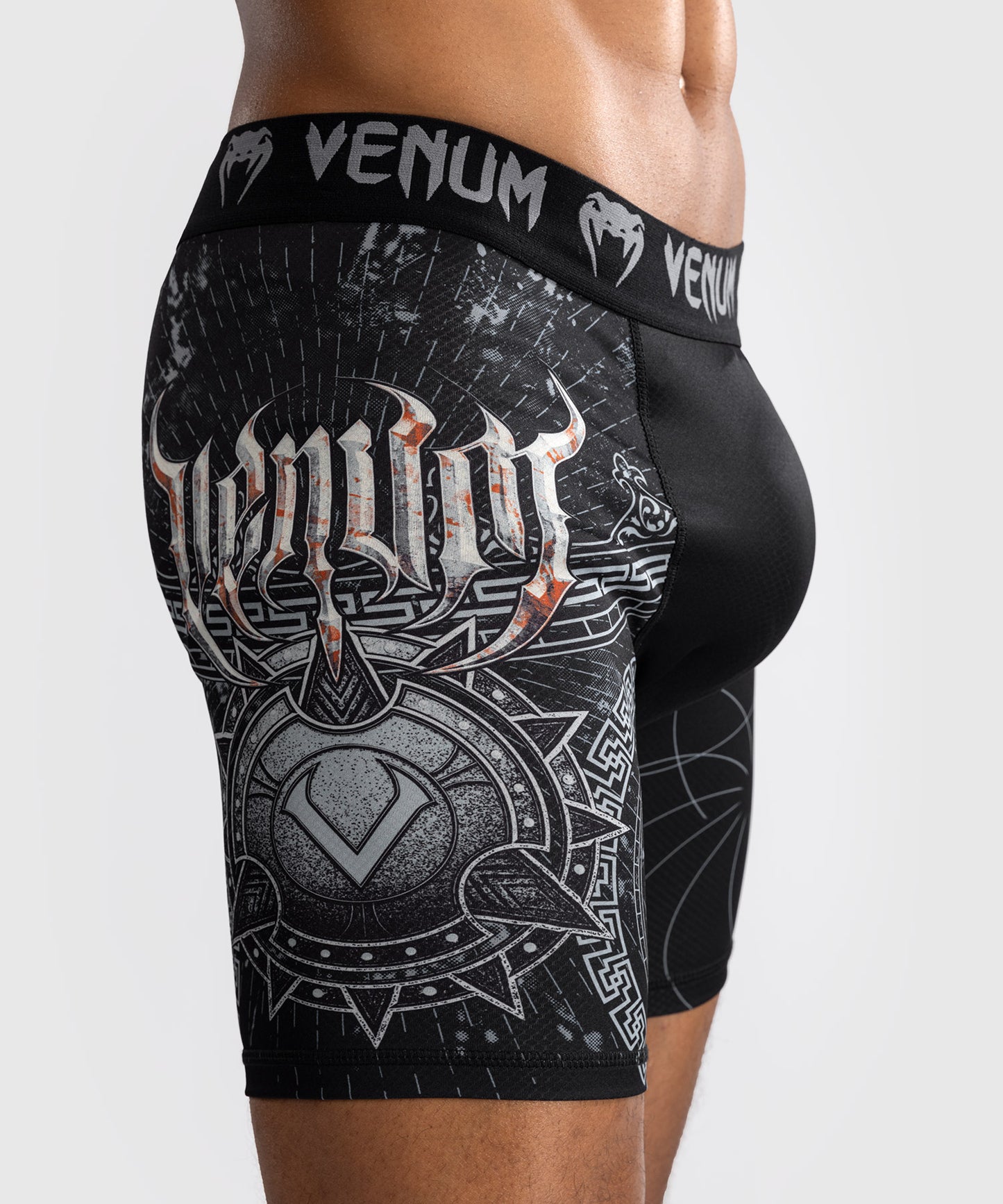 Venum Gladiator 5.0 Pantaloni Vale Tudo Da Uomo - Nero/Argento