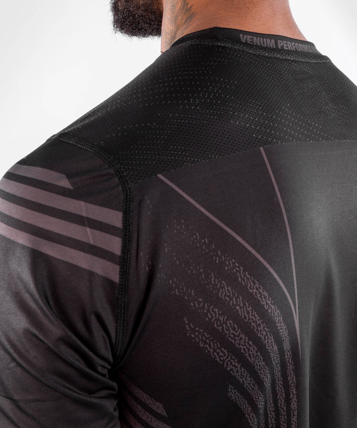 Maglia Tecnica Uomo Personalizzata UFC Venum Authentic Fight Night - Nero