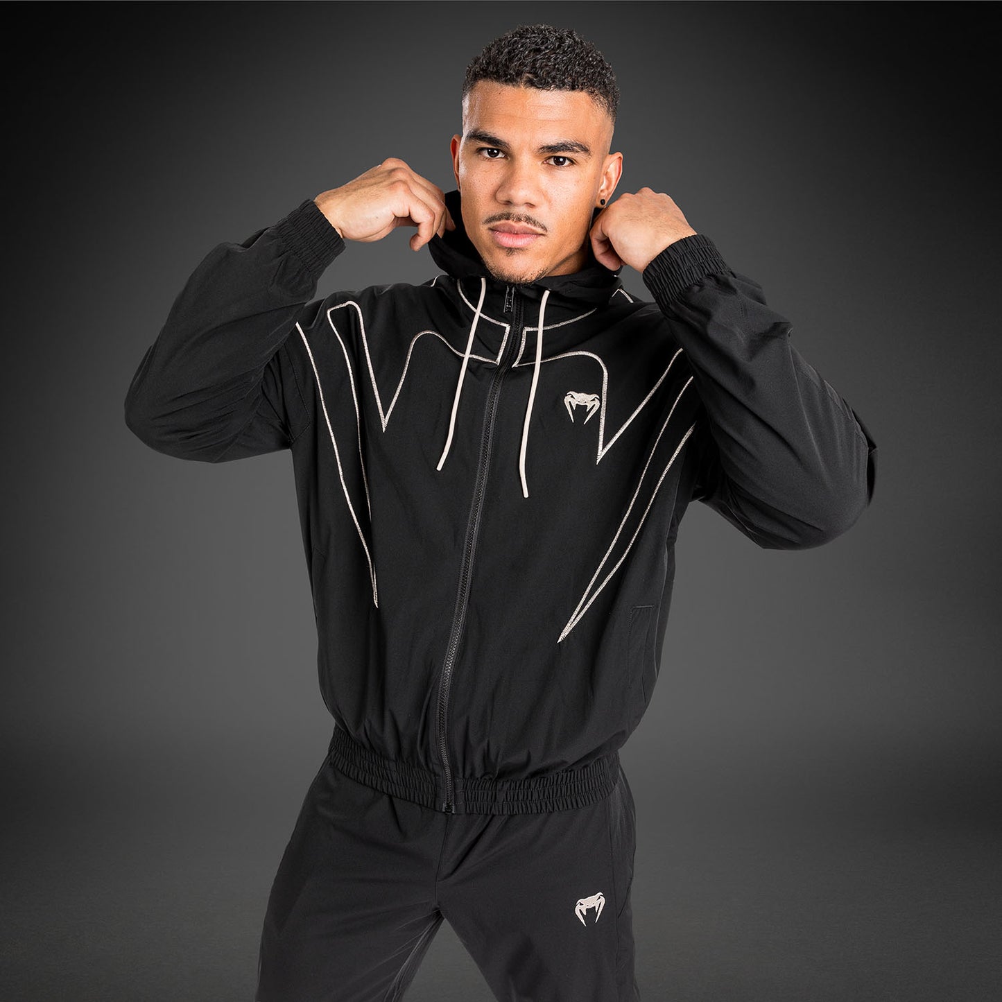Venum Attack 90 Giacca Sportiva - Nero/Bianco