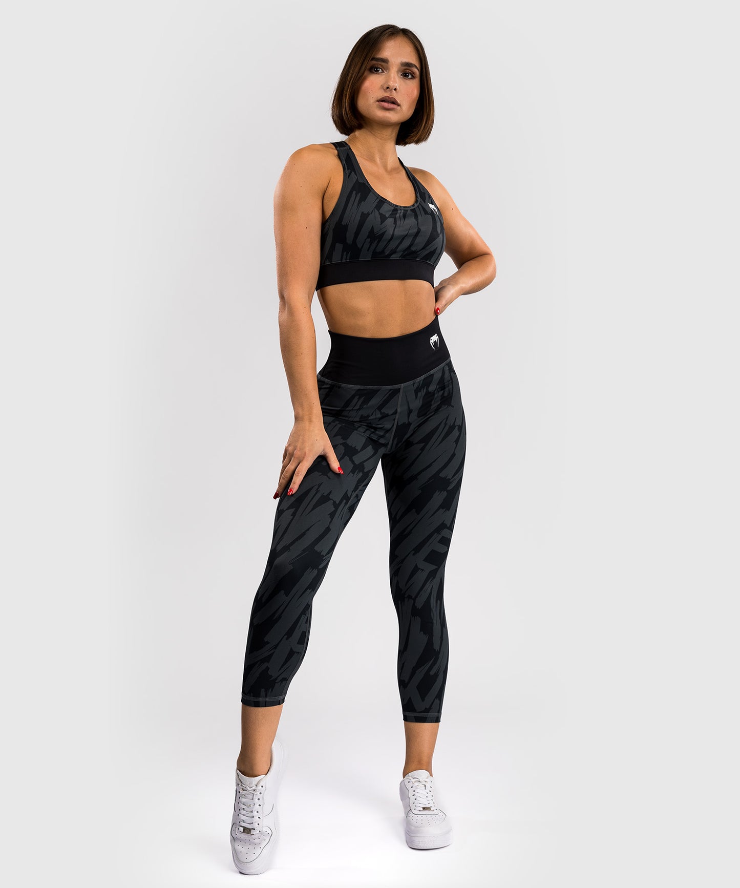 Venum Graffiti Leggings Lunghi da Donna - Carbone Urbano
