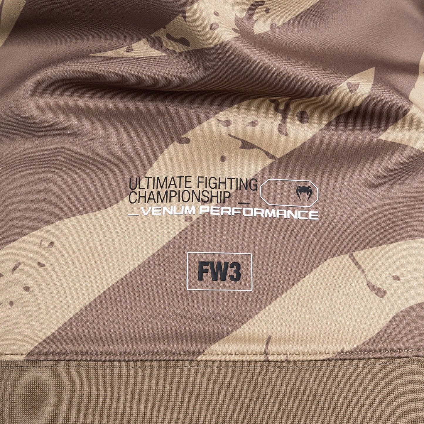 UFC Adrenaline by Venum Fight Week Felpa Con Cappuccio e zip da Donna - Desert Camo