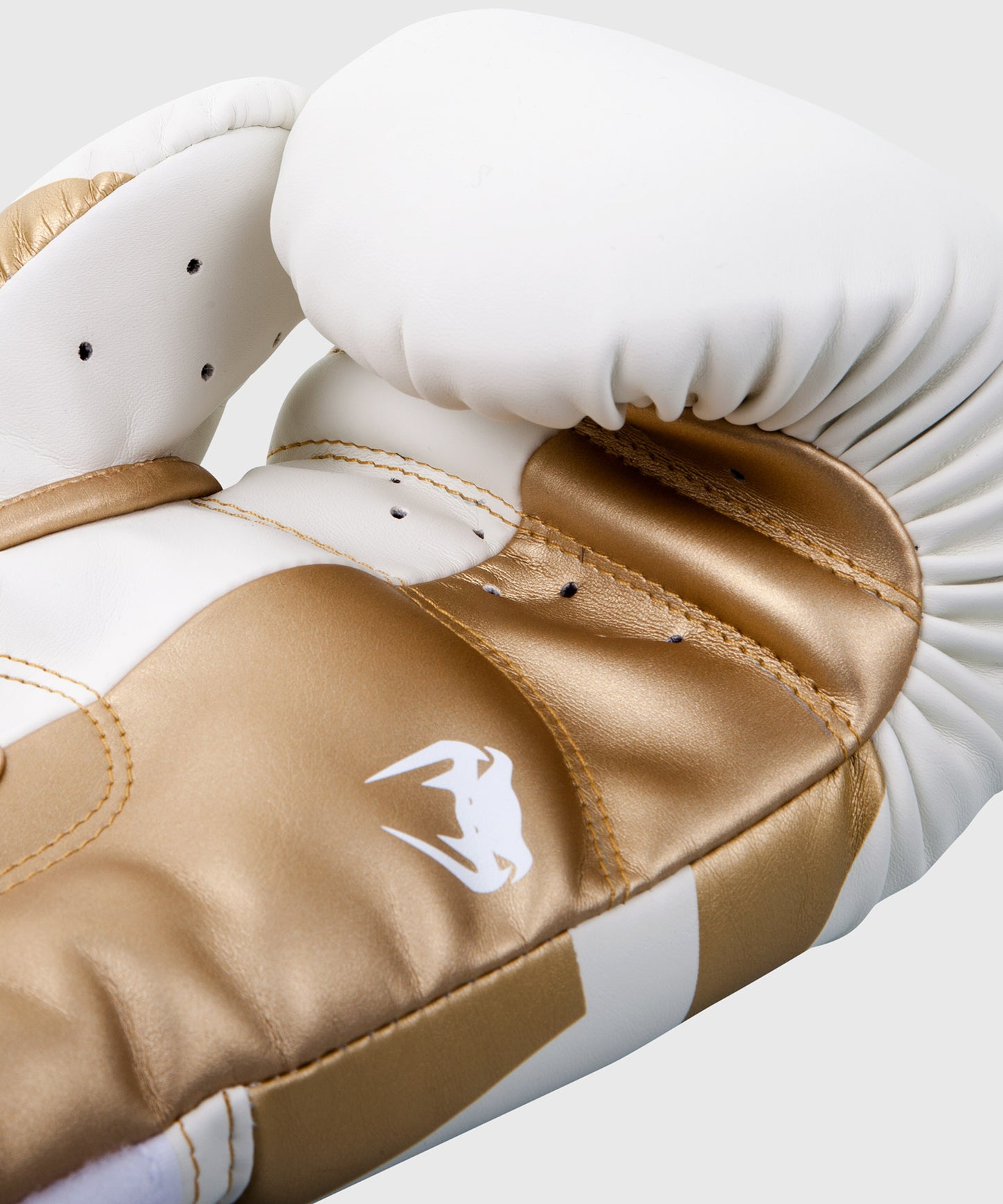 Guantoni da boxe Venum Elite - Bianchi/Oro