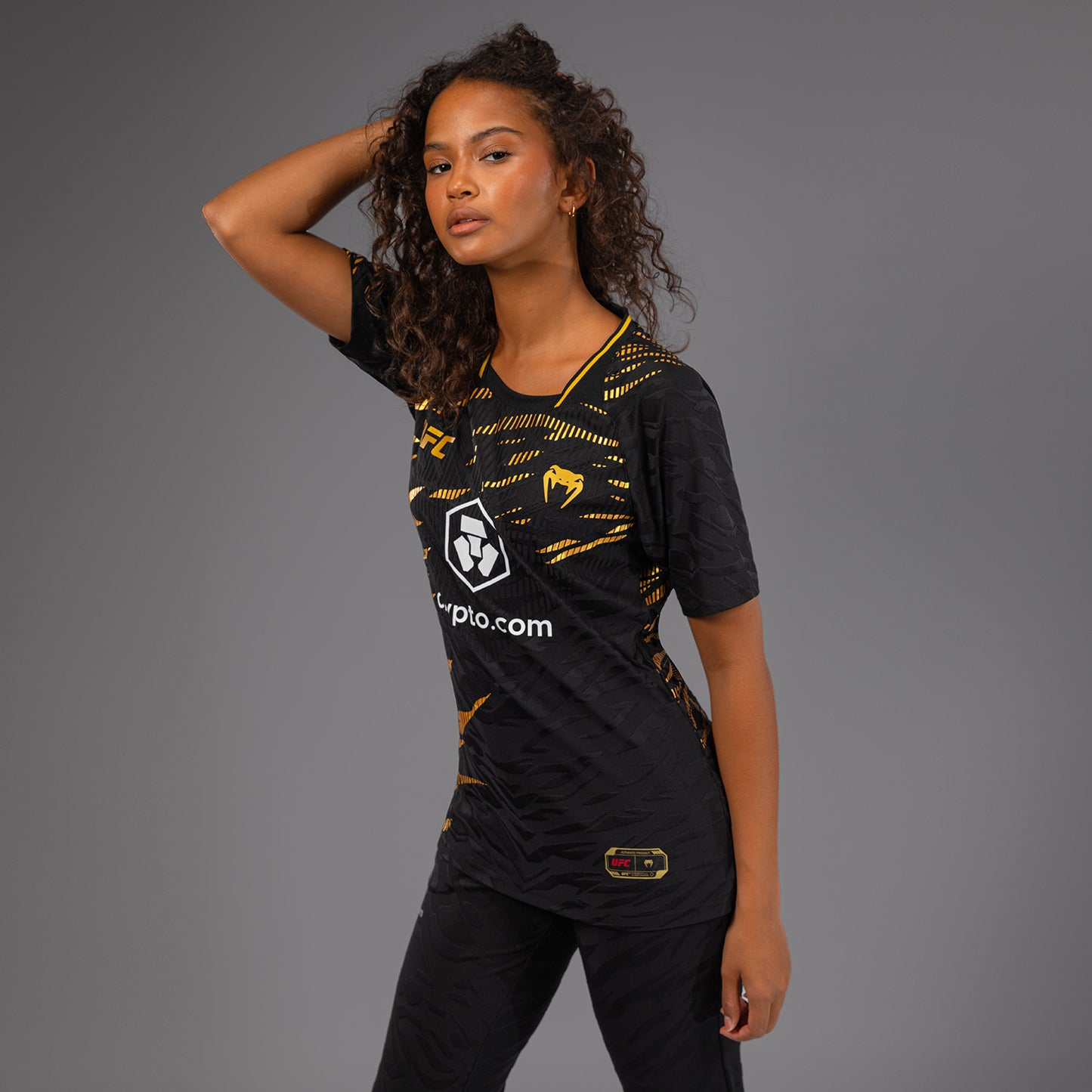 UFC Fusion by Venum Authentic Fight Night Maglietta da Gara per Donna - Champion