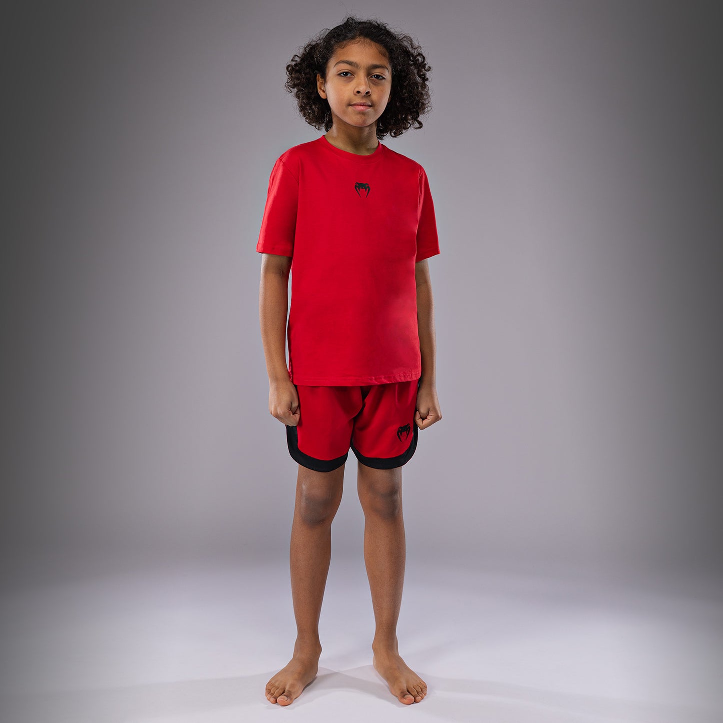 Venum Contender T-shirt per Bambini - Rosso Ciliegia