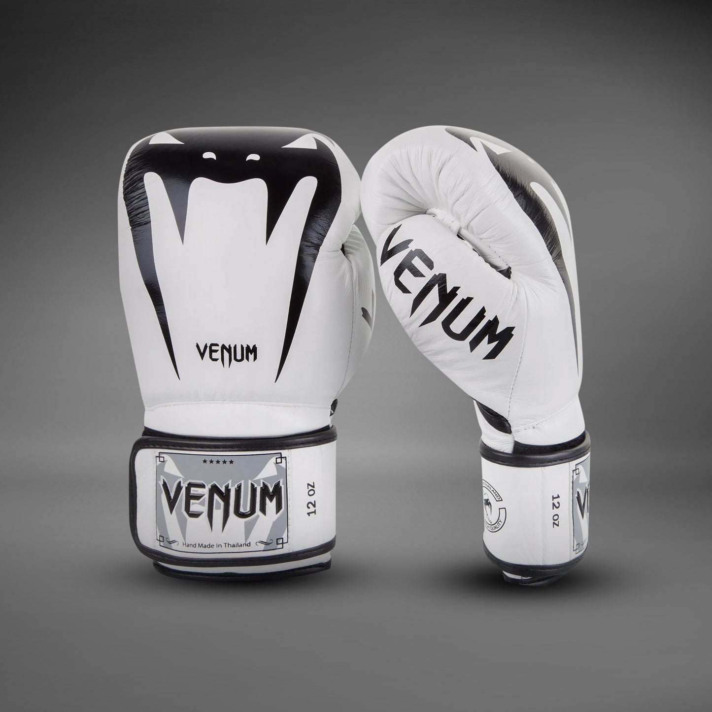 Guantoni da Boxe Venum Giant 3.0 - Pelle Nappa - Bianco/Nero