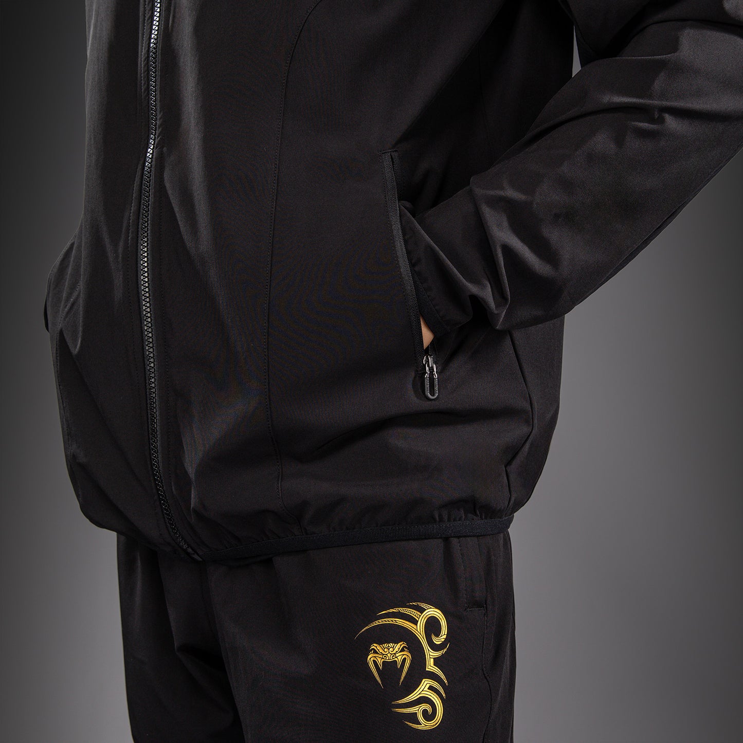 Venum x Mike Tyson Tiger Giacca da tuta - Nero/Oro