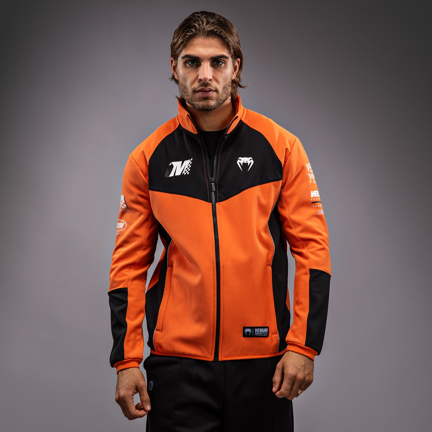 Venum Motorsport Giacca Softshell - Tangerine