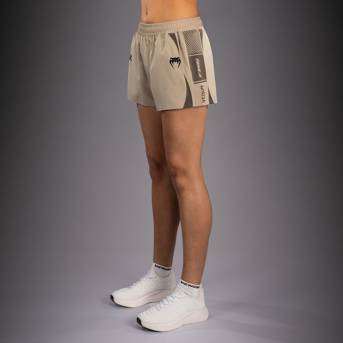 Venum UFC Unity by Venum Authentic Fight Week Pantaloncini Tecnici da Donna - Sabbia