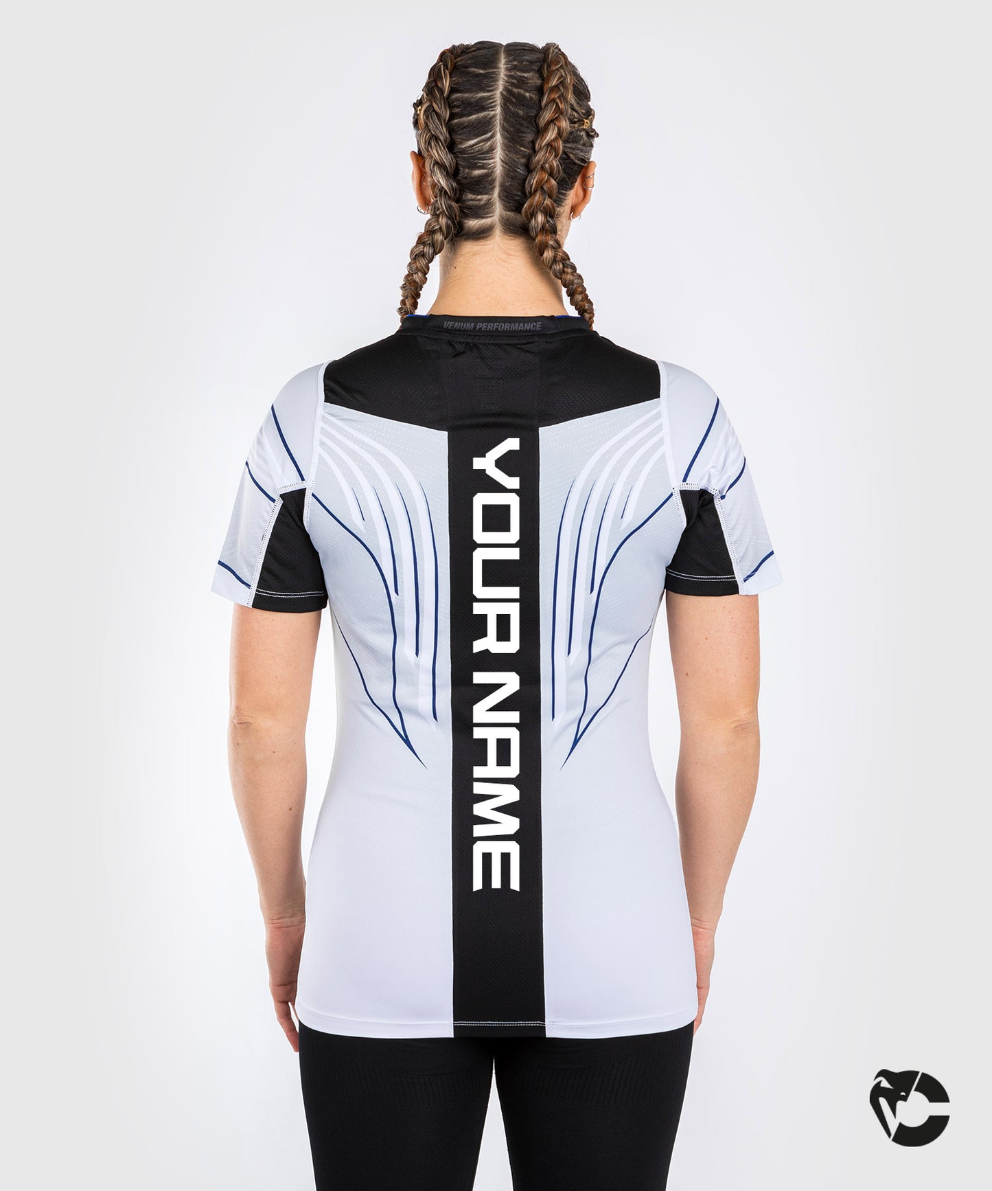 Maglia UFC Venum personalizzata Authentic Fight Night 2.0 Kit by Venum da donna - Midnight Edition - Ice