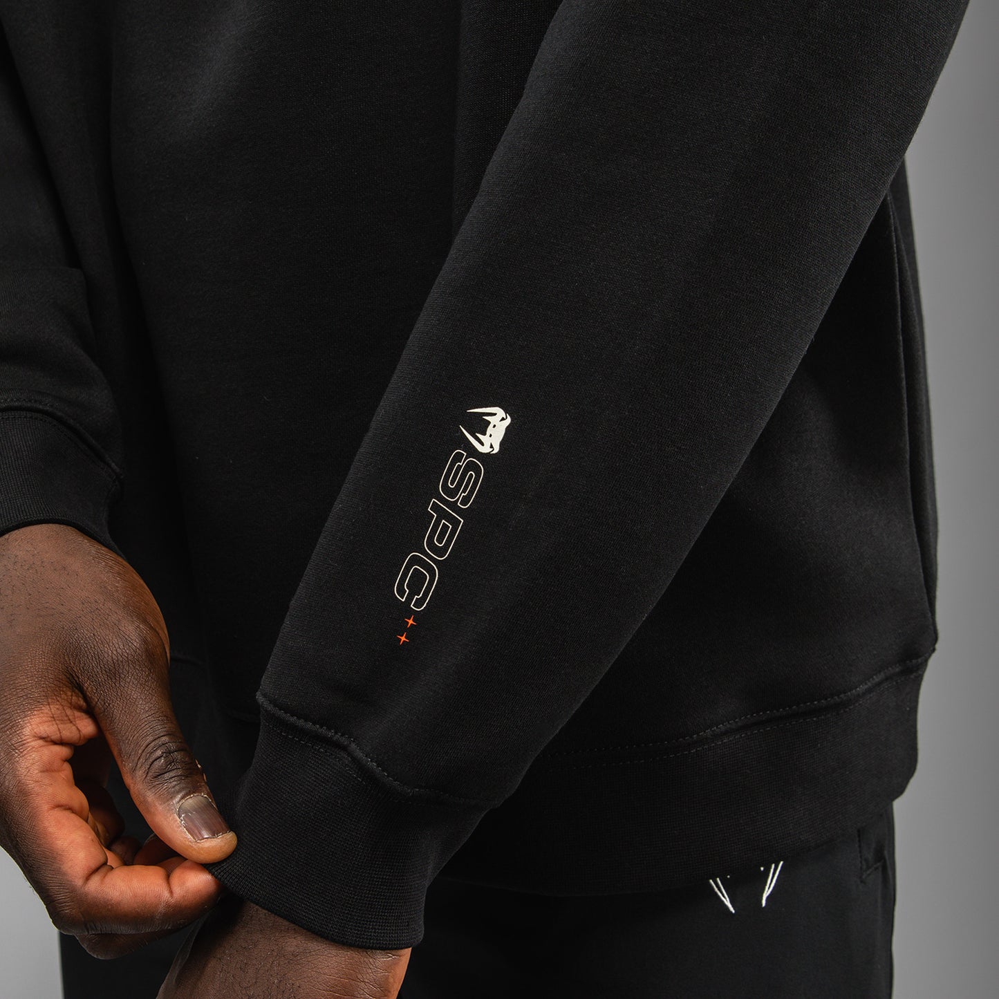 Venum Eclipse Felpa Mezza Zip – Nero/Avorio